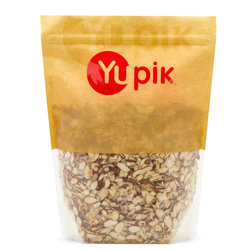 Yupik Sliced California Almonds with Skins, 2.2 lb, Unblanched, Gluten-Free, Kosher, Raw,