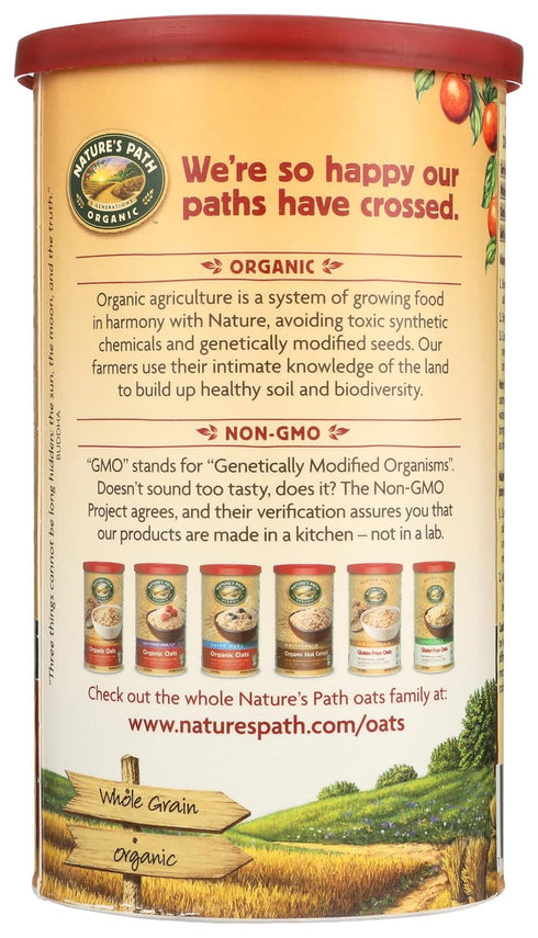 18 Natures Path, Oatmeal Quick Oats Organic, Ounce