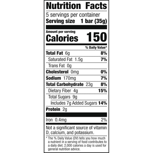 5 6.2 OZ Nature Valley Soft-Baked Muffin Bars, Blueberry, Snack Bars, Bars