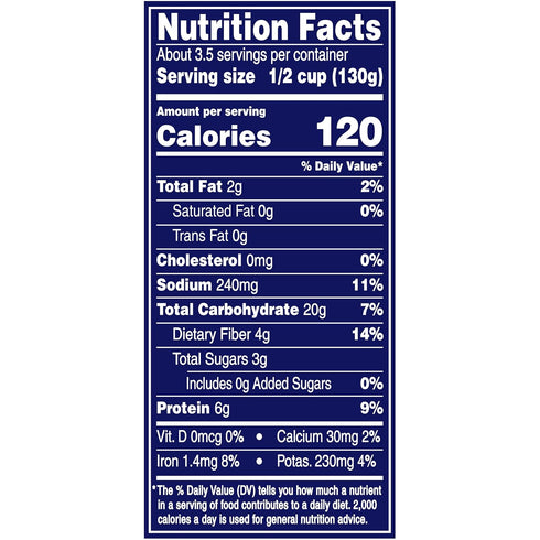 16 oz (Pack 12) BUSH'S BEST Canned Reduced Sodium Garbanzo Beans, Source of Plant Based Protein and Fiber, Low Fat