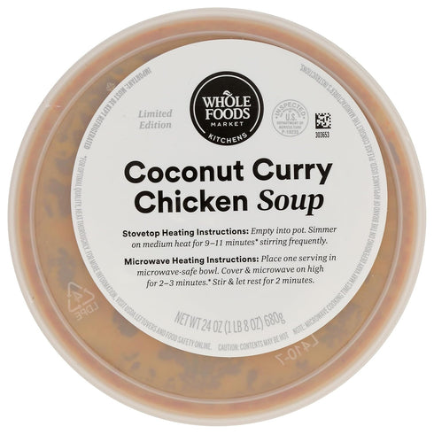 24 OZ Whole Foods Market Kitchens Coconut Curry Chicken
