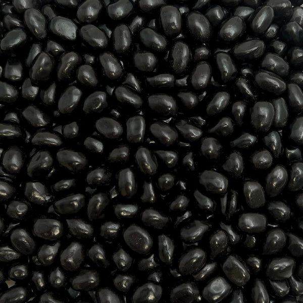 Black Licorice Jelly Beans - 2 Pound Pack - Old Fashioned Candy
