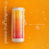 4 pack Hiyo Organic Social Tonic- Passion Fruit Tangerine, - N.A. Functional Seltzer, Sparkling Water Crafted