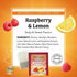 20 Count (Pack 6), 120 Twinings Raspberry & Lemon Herbal Tea Individually Wrapped Bags, of Fruity & Zesty, Naturally