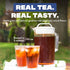 Packets 4 5 Packets (8-Count) HTeaO Coconut Black Tea Makes Gallons of Naturally Sweet Tea in Minutes Large Tea Sachets