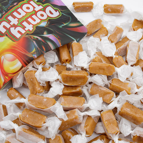 8 oz Caramel Apple Candy Small Batch Crafted, Fresh Cream and Butter, Soft and Delicious, Individually Wrapped