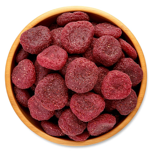 3 NY Spice Shop Whole Strawberry Dried Fruit - Pound Natural Dried Strawberries Fruit Snacking - Dehydrated Natural