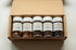 India Tree Winter Holiday Spice Gift Pack - Cinnamon, Nutmeg, Cloves, Allspice, and Juniper Berries - 7.7 Ounces Total