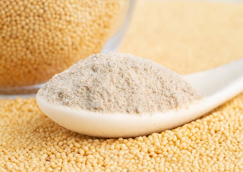 4 Food to Live Amaranth Flour, Pounds Finely Milled Whole Grains, Vegan, Kosher, Bulk. High in Dietary Fiber