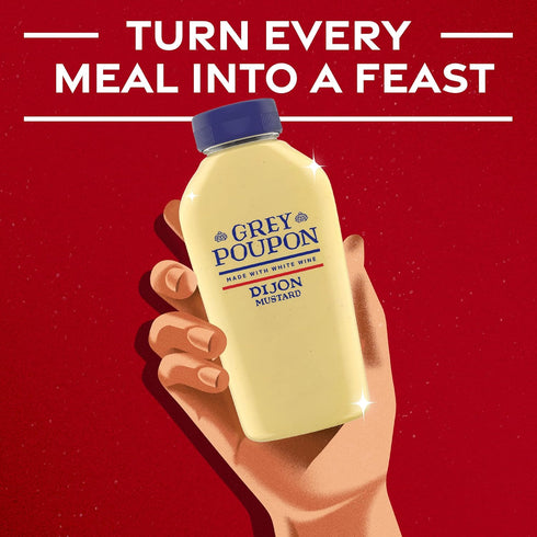 10 oz. Grey Poupon Dijon Mustard, Squeeze Bottle