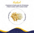 (100g 3.5 oz, Pack SHROOTS Dehydrated Cauliflower Flakes Air Dried Dehydrated Vegetable, Gluten Free, Pure Veg, No