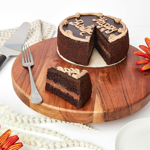 Davids Cookies Chocolate Fudge Cake 7 - Delicious Birthday Cakes and Treats
