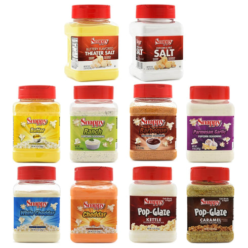 Snappy Mix and Match Popcorn Seasonings and Salts, 3-Pack, Build Your Own
