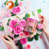 Rose Tea Bags, 20 XL Pyramid Sachets, Organic Moroccan Rose Petals and Ceylon OP Black Tea Blend