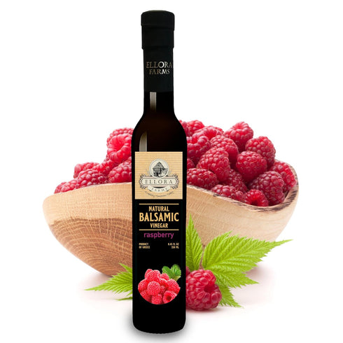 ELLORA FARMS A HEALTHY TOMORROW, TODAY Pack Pack 2 Ellora Farms, Combo Fresh Orange and Raspberry Infused Balsamic