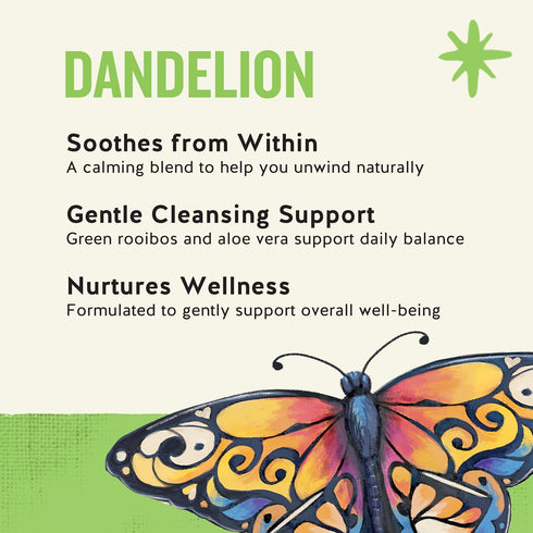 16 Celestial Seasonings Detox Blend Dandelion Wellness Tea, Caffeine Free, Tea Bags Box