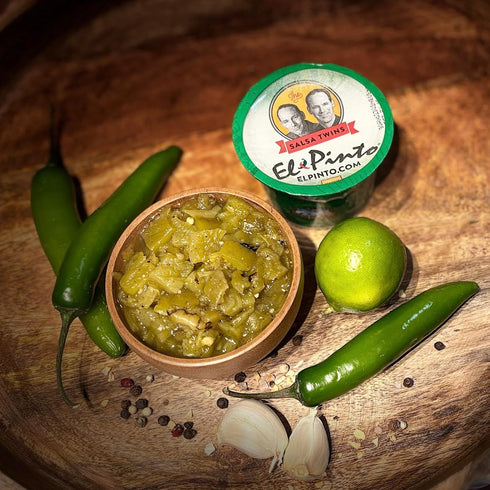 4 (Pack 12) El Pinto Chopped Green Chile Medium Ounce