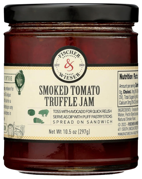 Fischer & Wieser Smoked Tomato Truffle Jam, Toss With Avocado For Quick