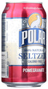 12 oz Polar Seltzer Water, Pomegranate, fl
