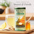 The Republic of Tea - Honey Ginseng Green Tea, 50 Tea Bags, Gourmet Flavored Caffeinated Tin