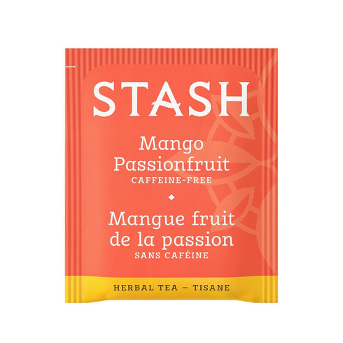 100 Stash Tea Mango Passionfruit Herbal Tea, Box of Tea Bags