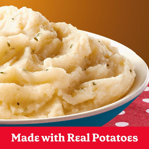 4 (Pack 8) Betty Crocker Butter & Herb Mashed Potatoes, ounces
