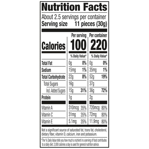 2.5 (Pack 48) Funables Fruit Snacks, Mixed Berry Snacks, Ounce Pouches