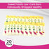 Nabeeya 20 Packs 100% Pack (0.7 Oz Korean Sweet Potato Sticks Natural, Vegan, Low Carb, Gluten-Free Korean Snacks