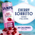 0g 24-Pack Sanpellegrino Soda Italiana Cherry Sorbetto Italian Sparkling Drink, Added Sugar, Real Fruit Juice, Italian