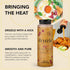 11.6 oz (330 Drizzle Hot Honey - All Natural Raw Spicy Honey Sauce, Infused with Organic Chilies, Unfiltered