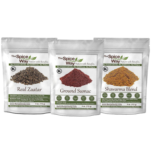 The Spice Way Tomato Powder 8 oz, Sumac Ground 4 oz and