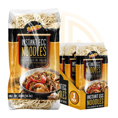 De Mi Pais Egg Noodles Instant Egg Noodles for Soup, Stir-Fry, Pasta