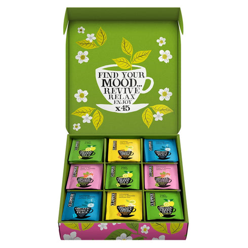 Clipper Tea: Organic Herbal & Green Tea Set, Gift Box Tea Selection