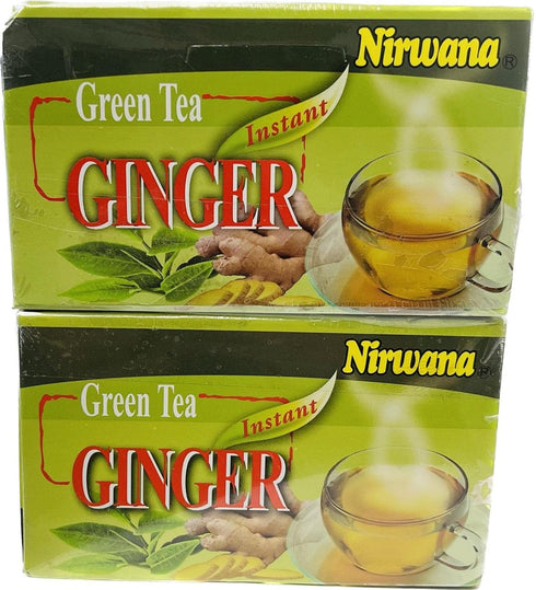 Instant Ginger Tea 40 sachets bundle by Nirwana - Herbal & Authentic