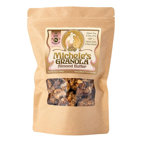 Michele's Granola - Almond Butter - Handmade Non-GMO Whole Grain Oats -