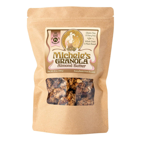 Michele's Granola - Almond Butter - Handmade Non-GMO Whole Grain Oats -