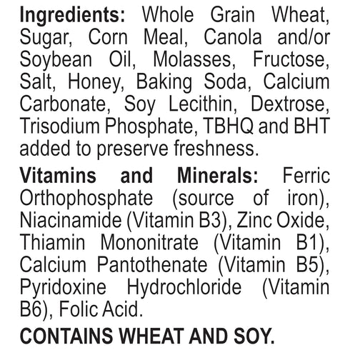 32 OZ Malt-O-Meal Honey Graham Toasters Breakfast Cereal, Honey Graham Squares, Super-Size Bagged Cereal, Resealable