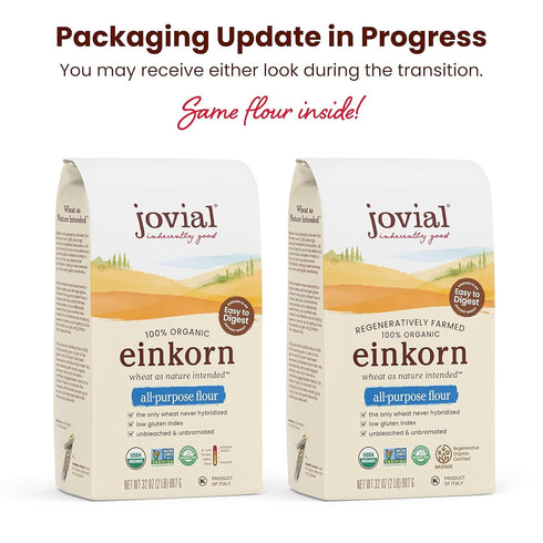 32 oz (2 pack) Jovial Organic Einkorn Flour