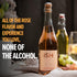 750 ml Chateau del ISH Sparkling Non Alcoholic Rose, Award Winning Non-Alcoholic Spirits, Gluten Free, Low Calorie