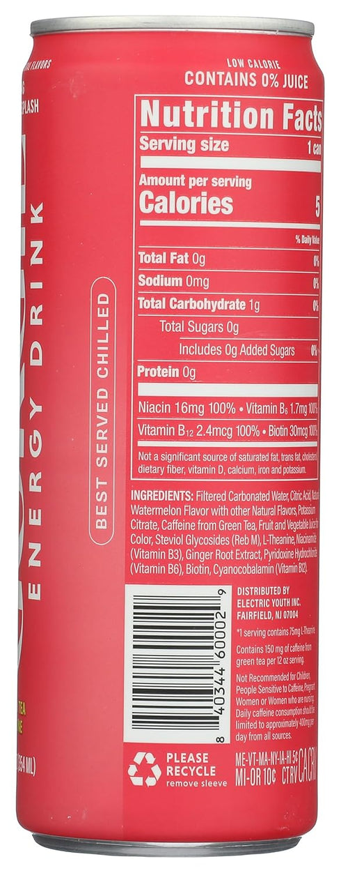 12 Oz Gorgie, Drink Energy Watermelon Crush, Fl