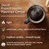 1 (Pack 1) Coffee Bean Direct Decaf French Vanilla Flavored, Whole Bean Coffee, Rich Vanilla Taste, Light Roast, Pound