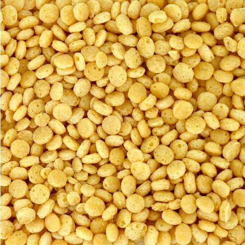 6g 14oz (1 Pack) PURIS Puffed Pea Crispies Plant-Based Crisp | Light, Airy Texture for Bars, Cereal, Clusters & Baking
