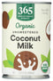 365 by Whole Foods Market , Organic Coconut Milk, 13.5 Fl Oz