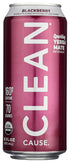 Clean Cause, Yerba Mate Blackberry Organic, 16 Fl Oz