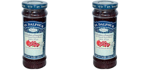 (2 PACK) - St Dalfour Raspberry & Pomegranate| 284 g |2 PACK