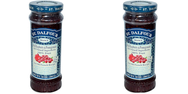 (2 PACK) - St Dalfour Raspberry & Pomegranate| 284 g |2 PACK