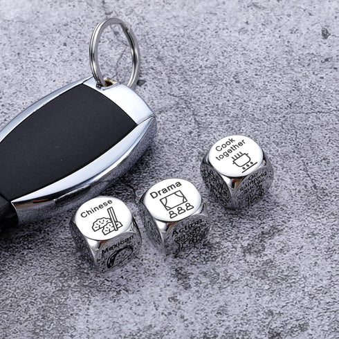 Valentines Day Gifts for Her Him, Valentines Gifts for Women Anniversary Date Night Gifts for Men Women Food Movie Dice
