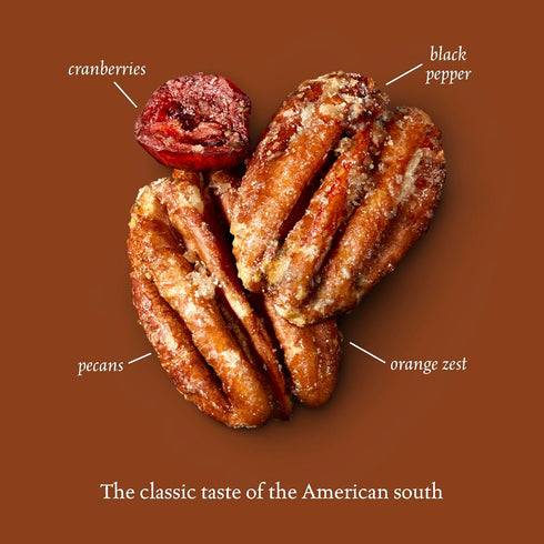 4 (Pack 6) Sahale Snacks Valdosta Pecans Glazed Mix, Ounces