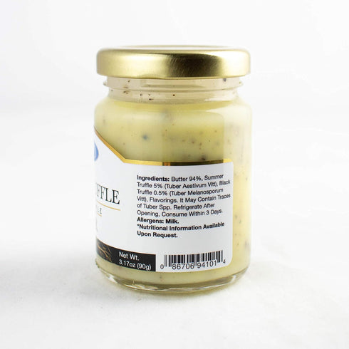 Giusto Sapore Italian Truffle Butter, 3.17 oz, Premium Gourmet Butter Imported from Italy