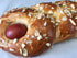 Glyka-Sweets 1.5 lb Tsoureki Traditional Greek Easter Bread with red egg, about